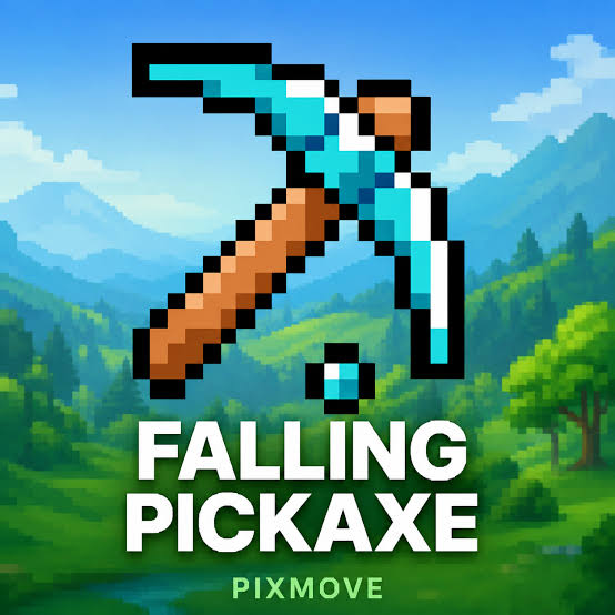Falling Pickaxe логотип
